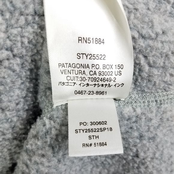 Patagonia Gray Better Sweater 1/4 Zip
Sz S - Picture 7 of 8